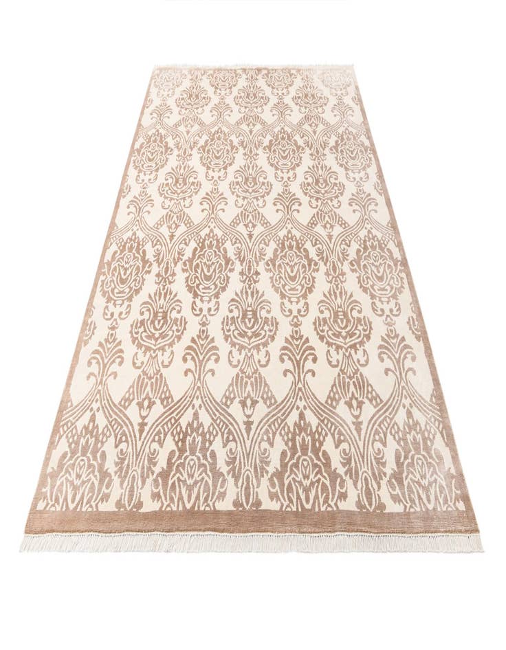 Detail image of 6' 9 x 9' 11 Hand Knotted Darya Wool Rug