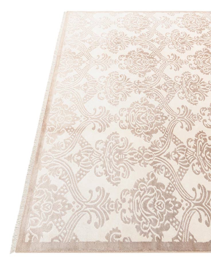 Detail image of 6' 9 x 9' 11 Hand Knotted Darya Wool Rug