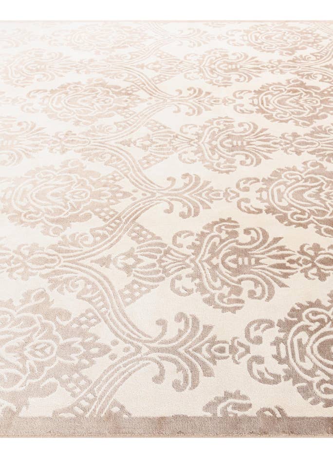 Detail image of 6' 9 x 9' 11 Hand Knotted Darya Wool Rug