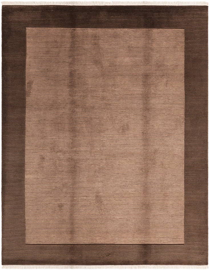 Detail image of 6' 6 x 9' 10 Hand Knotted Darya Wool Rug