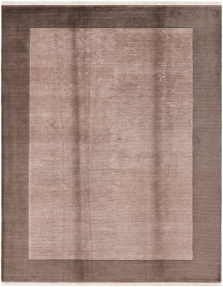Detail image of 6' 7 x 9' 10 Hand Knotted Darya Wool Rug