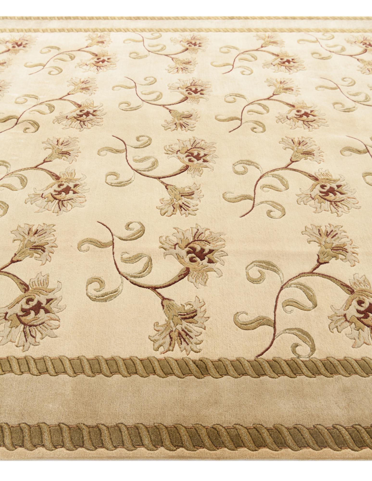 7' 11 x 10' 10 Hand Knotted Darya Wool Rug
