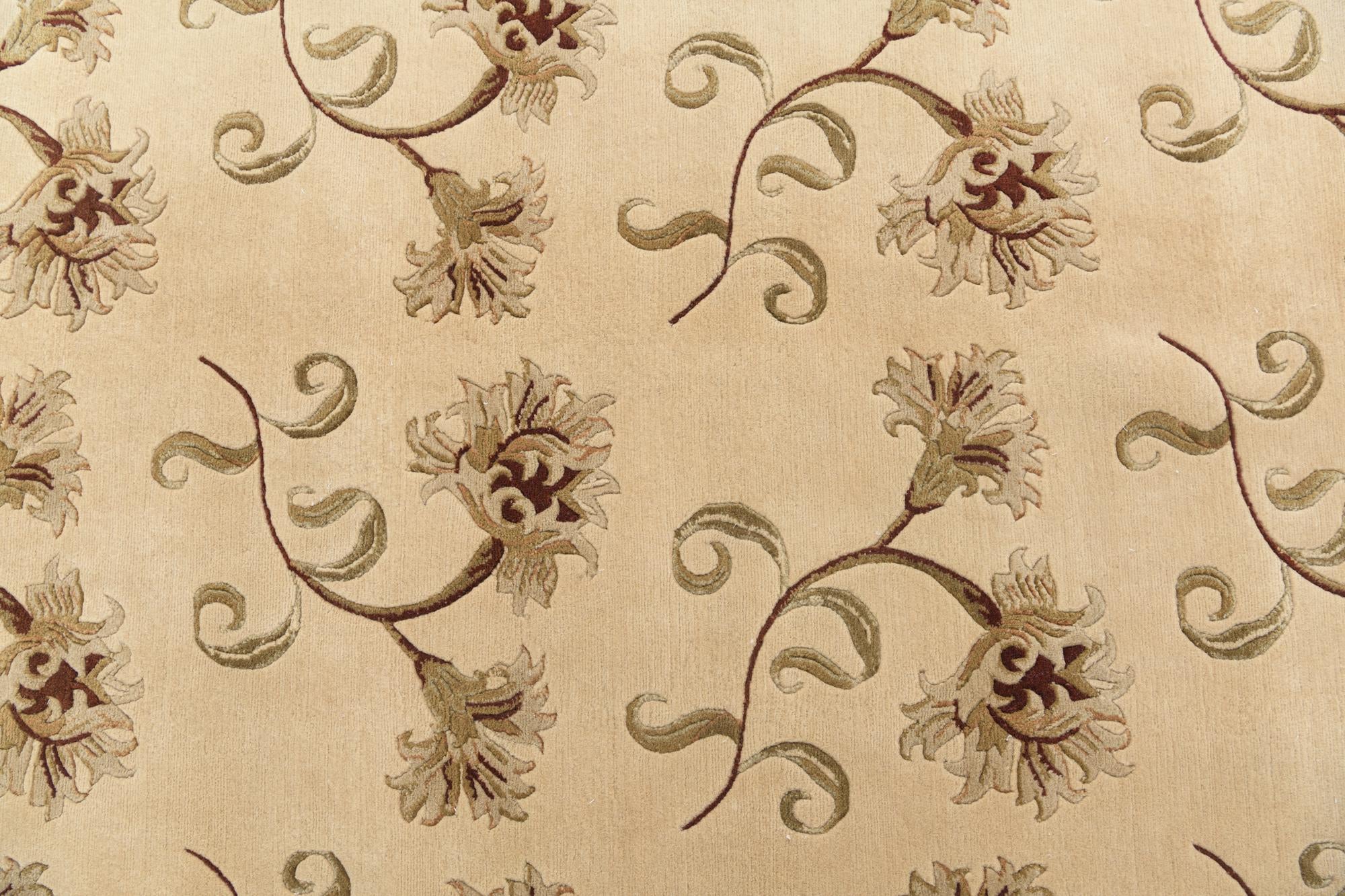 7' 11 x 10' 10 Hand Knotted Darya Wool Rug