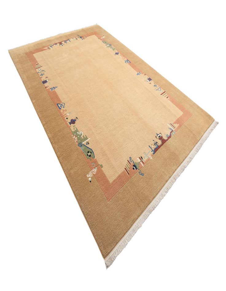 Detail image of 8' 2 x 11' 3  Hand Knotted Darya Rug