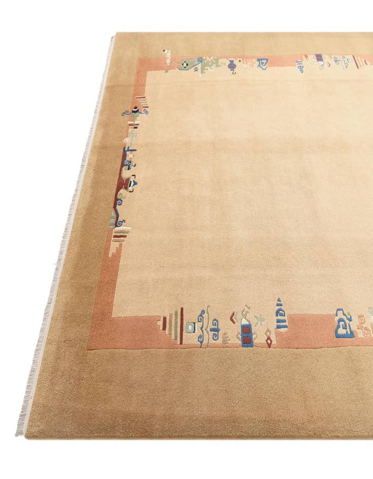 Detail image of 8' 2 x 11' 3  Hand Knotted Darya Rug