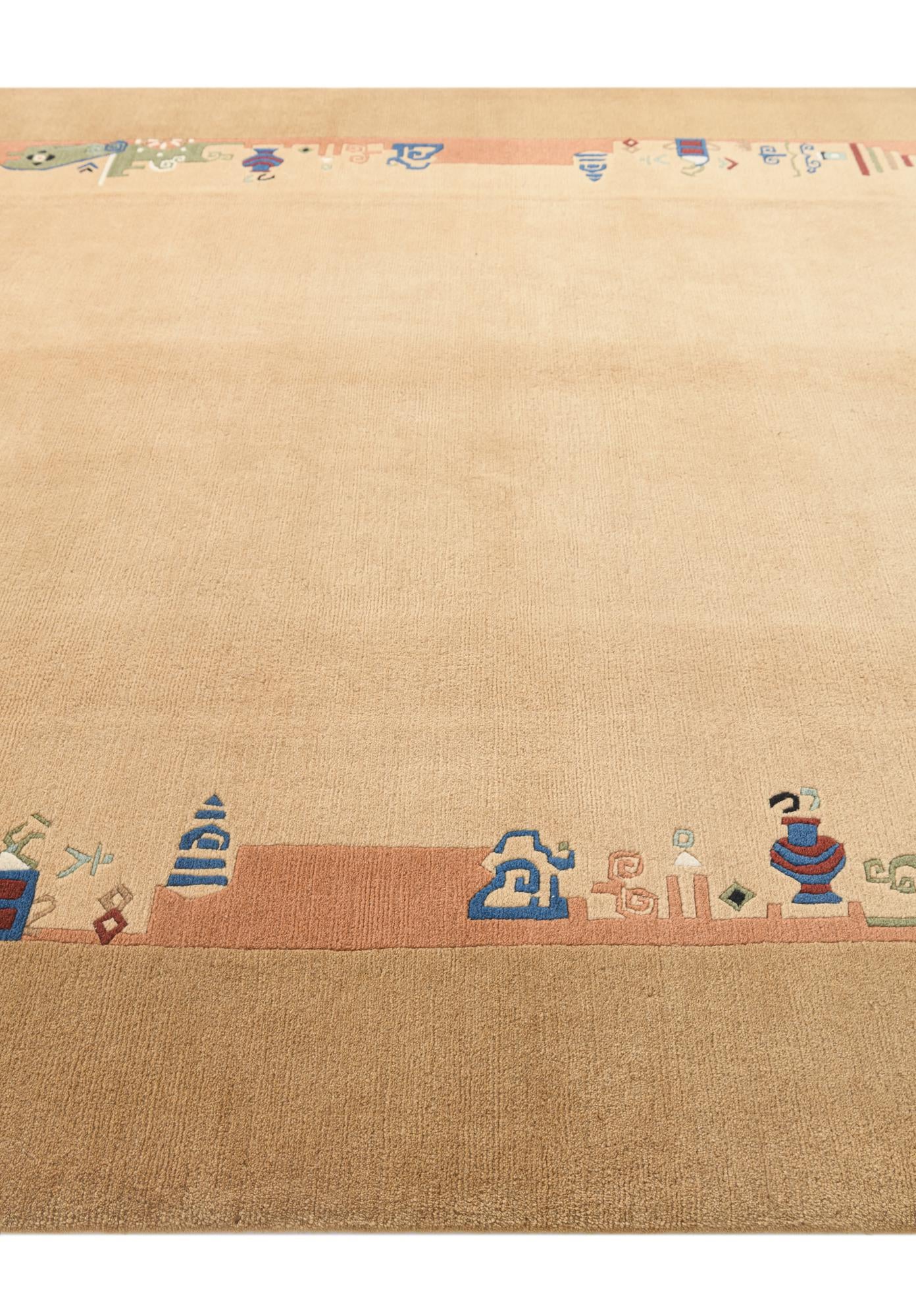 8' 2 x 11' 3 Hand Knotted Darya Rug