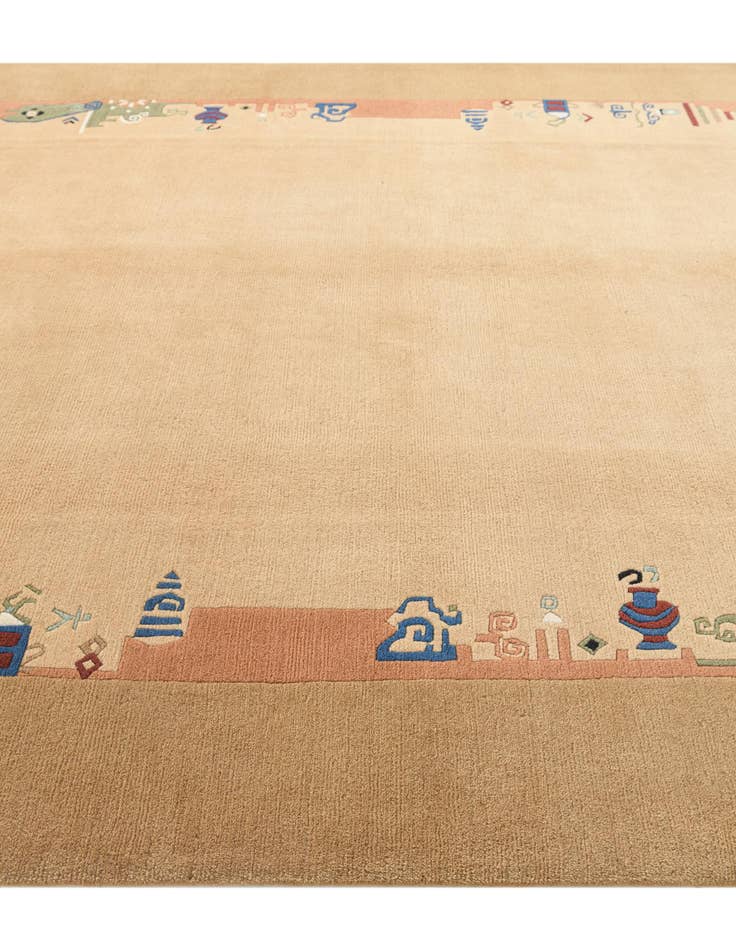 Detail image of 8' 2 x 11' 3  Hand Knotted Darya Rug