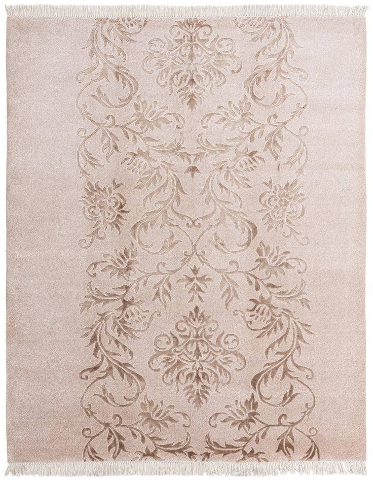 Detail image of 6' 11 x 9' 11 Hand Knotted Darya Rug