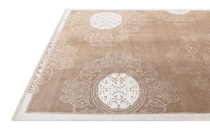 Detail image of 6' 9 x 10' Hand Knotted Darya Wool Rug
