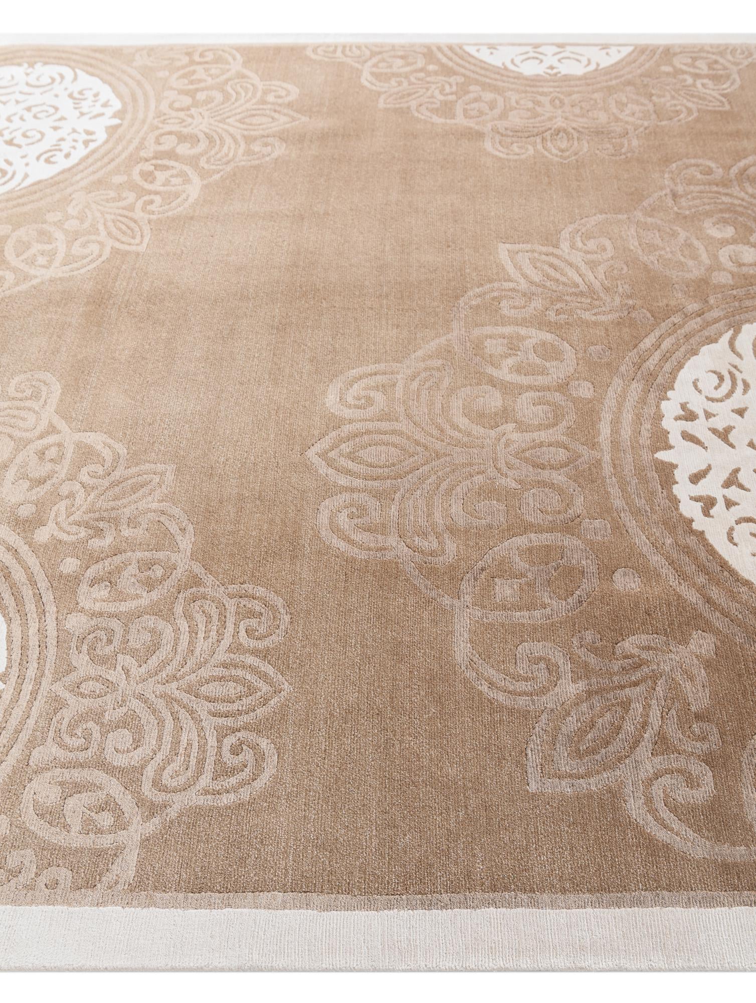 6' 9 x 10' Hand Knotted Darya Wool Rug