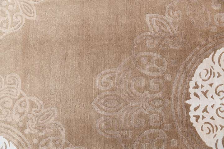 6' 9 x 10' Hand Knotted Darya Wool Rug