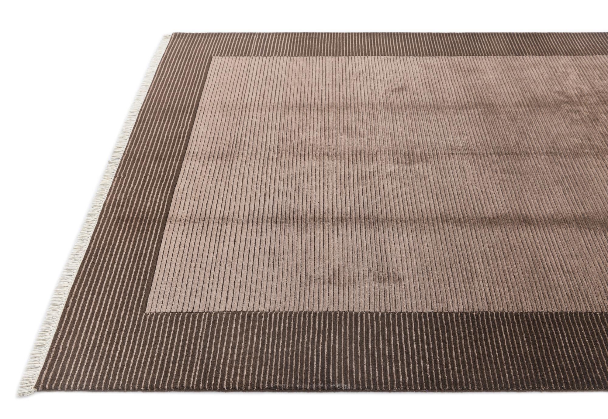 5' 8 x 7' 11 Hand Knotted Darya Wool Rug