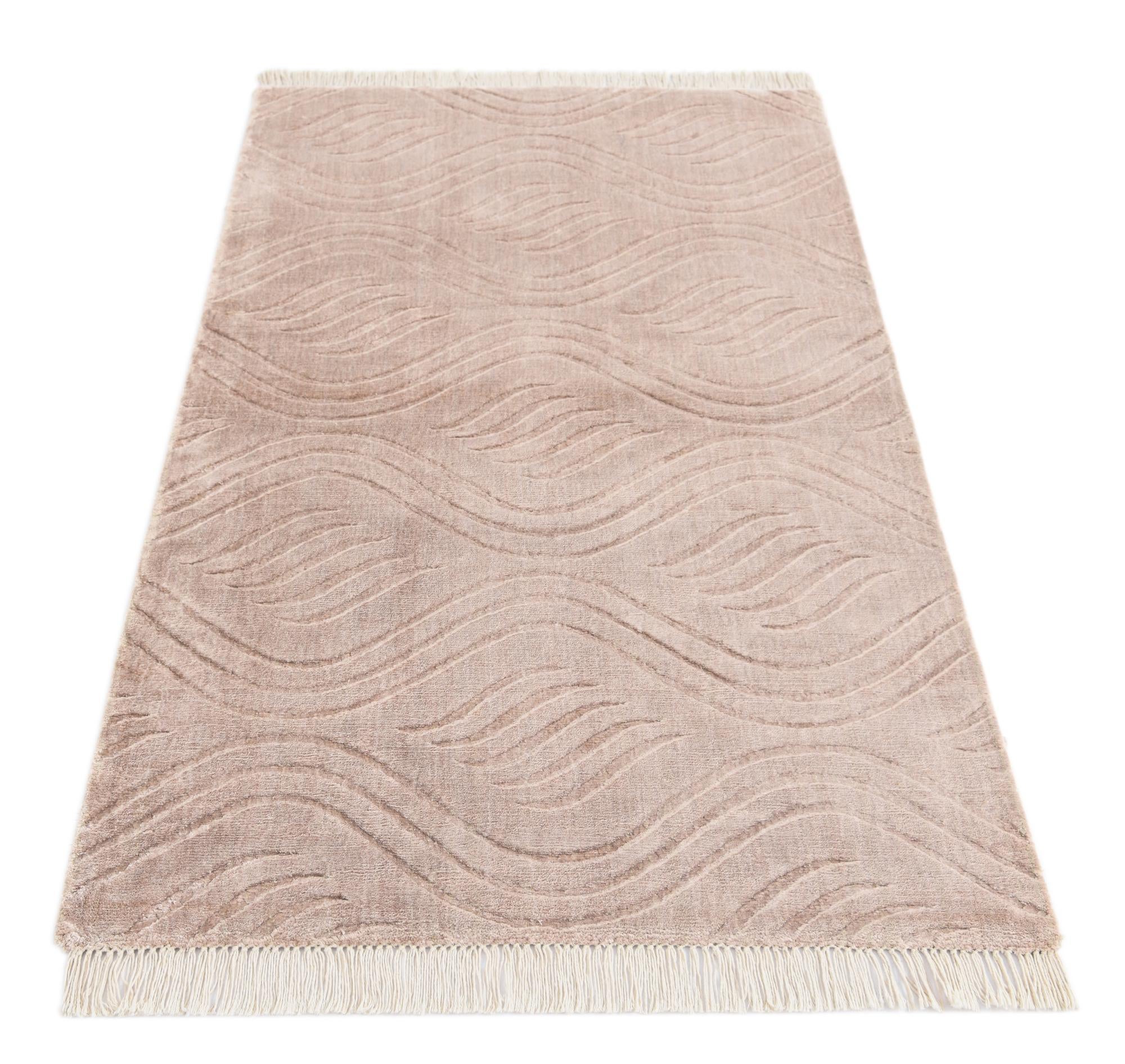 2' 7 x 4' 11 Hand Knotted Darya Wool Rug