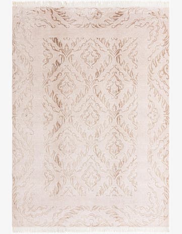 6' 10 x 9' 7 Hand Knotted Darya Wool Rug