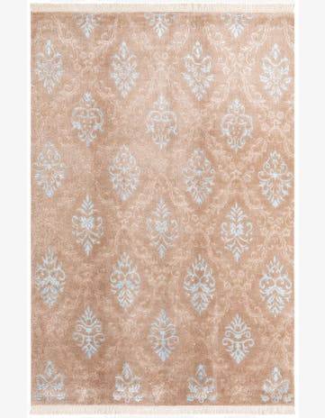 6' 6 x 9' 7 Hand Knotted Darya Wool Rug