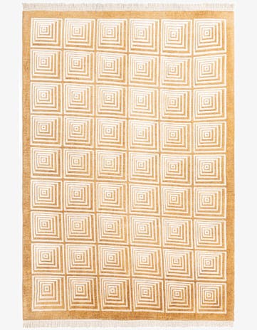 6' 8 x 9' 6 Hand Knotted Darya Wool Rug