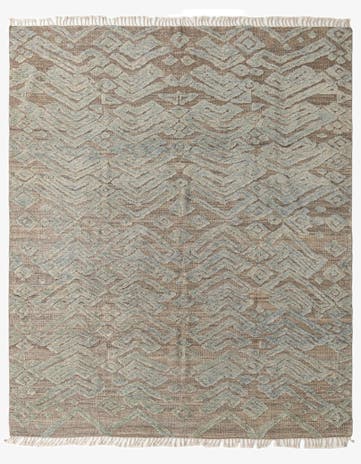 8' 2 x 9' 9 Hand Knotted Darya Wool Rug