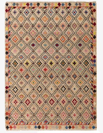 5' 10 x 8' Hand Knotted Darya Wool Rug