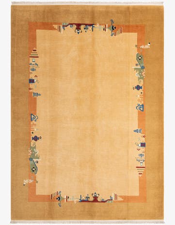 8' 2 x 11' 3 Hand Knotted Darya Rug