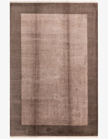 6' 7 x 9' 10 Hand Knotted Darya Wool Rug