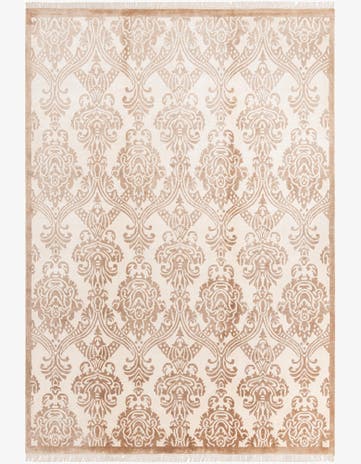 6' 9 x 9' 11 Hand Knotted Darya Wool Rug