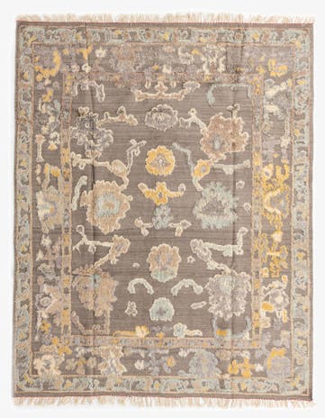 8' 2 x 10' 2 Hand Knotted Darya Wool Rug