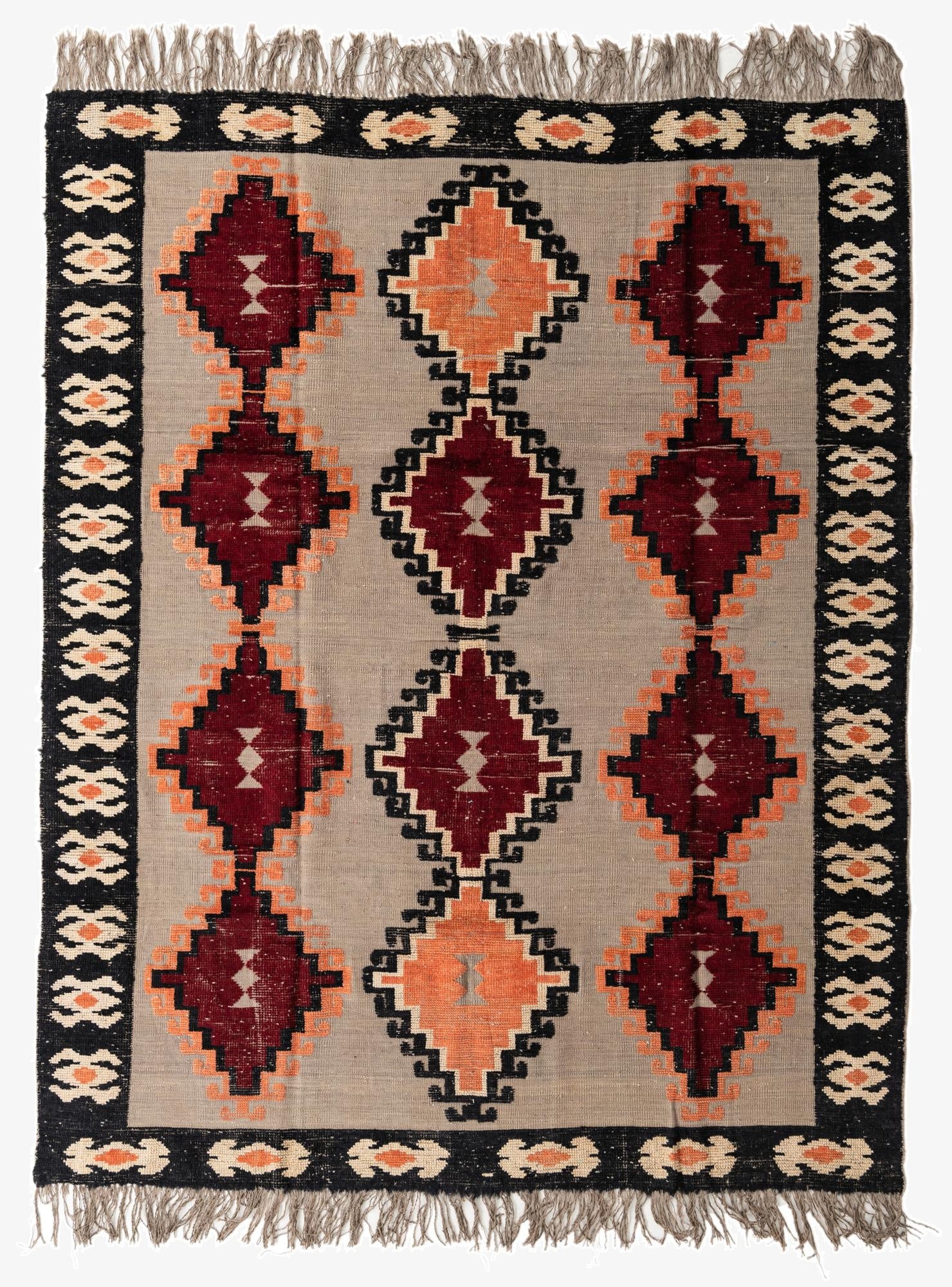 8' x 10'  Hand Knotted Darya Wool Rug