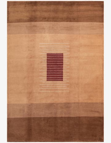 6' 7 x 9' 11 Hand Knotted Darya Wool Rug