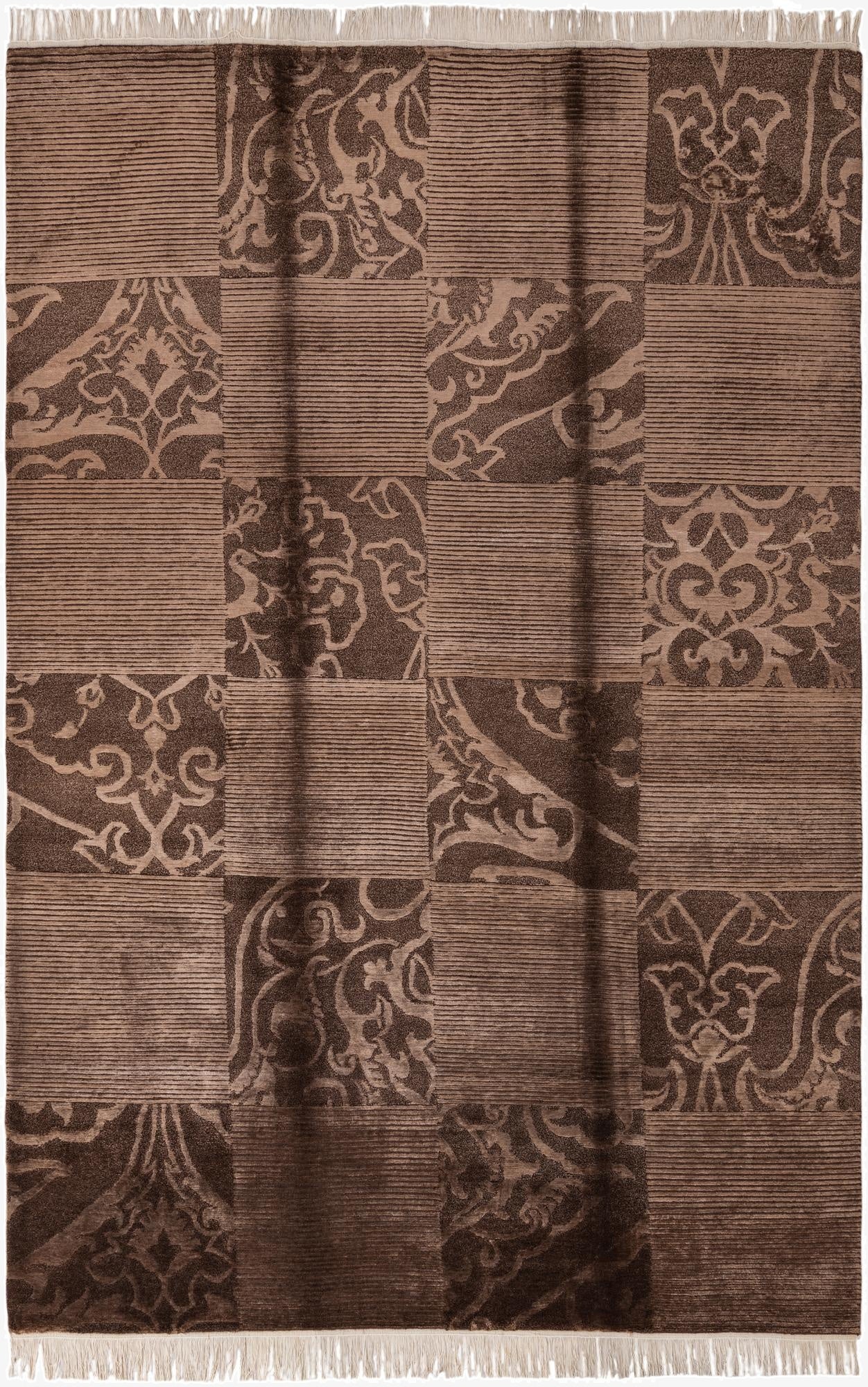 6' 6 x 9' 11  Hand Knotted Darya Wool Rug