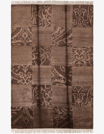 6' 6 x 9' 11 Hand Knotted Darya Wool Rug