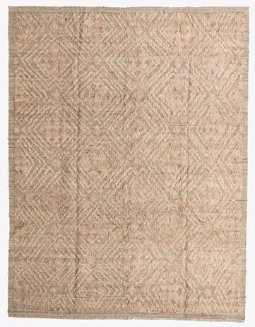 8' x 10' 4 Hand Knotted Darya Wool Rug