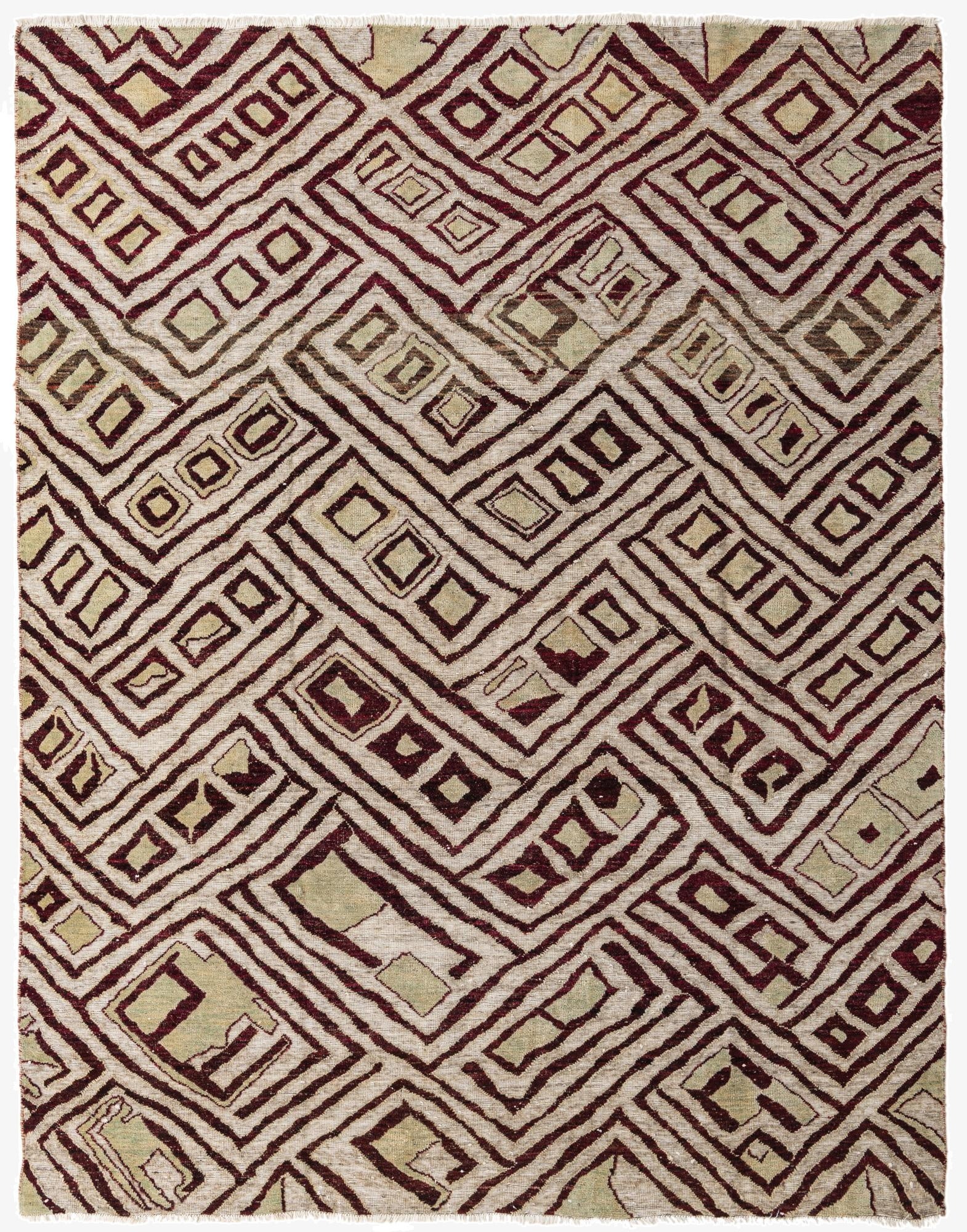 Primary image 7' 9 x 10' 1  Hand Knotted Darya Wool Rug