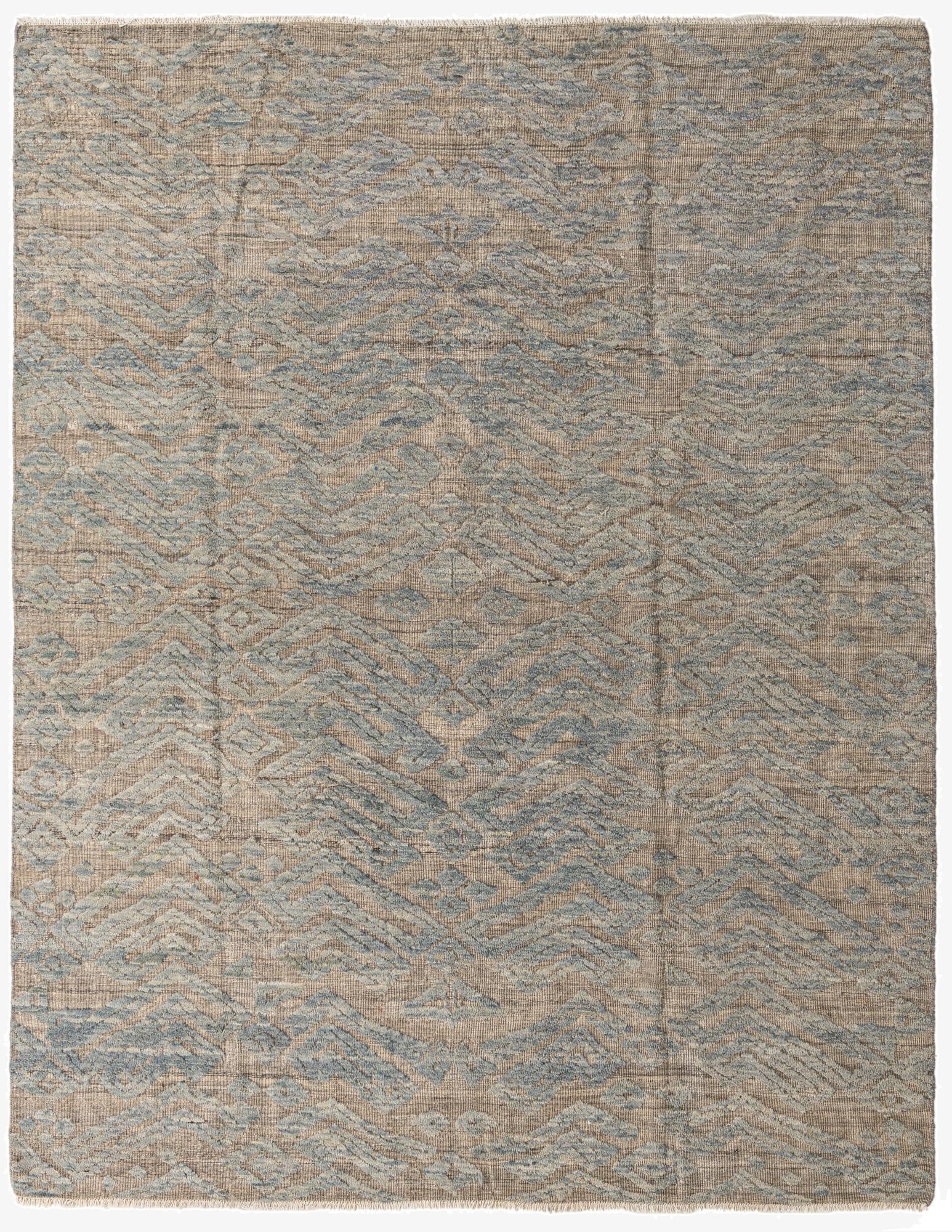 8' x 10' 3  Hand Knotted Darya Wool Rug