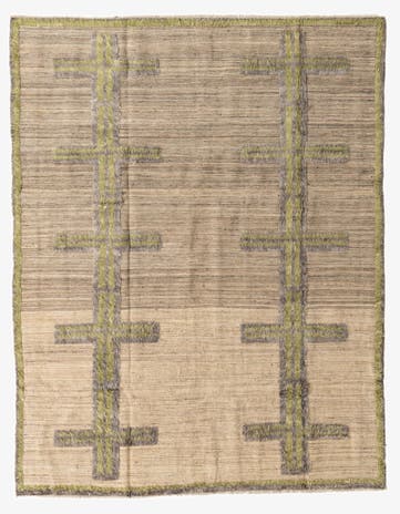 8' x 10' 1 Hand Knotted Darya Wool Rug