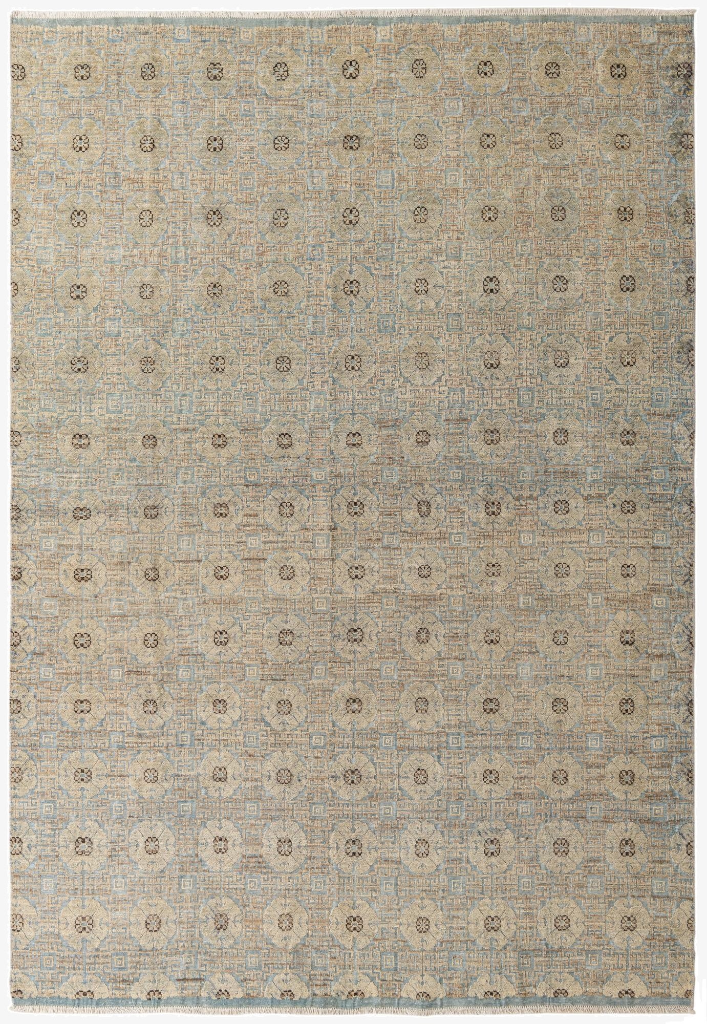 8' 9 x 12' 8  Hand Knotted Darya Wool Rug