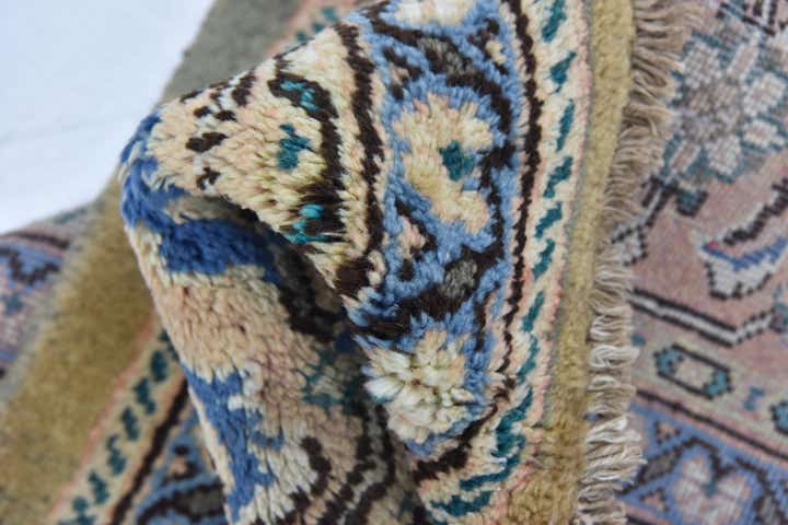 9' 10 x 13' 4 Hand Knotted Farahan Persian Wool Rug