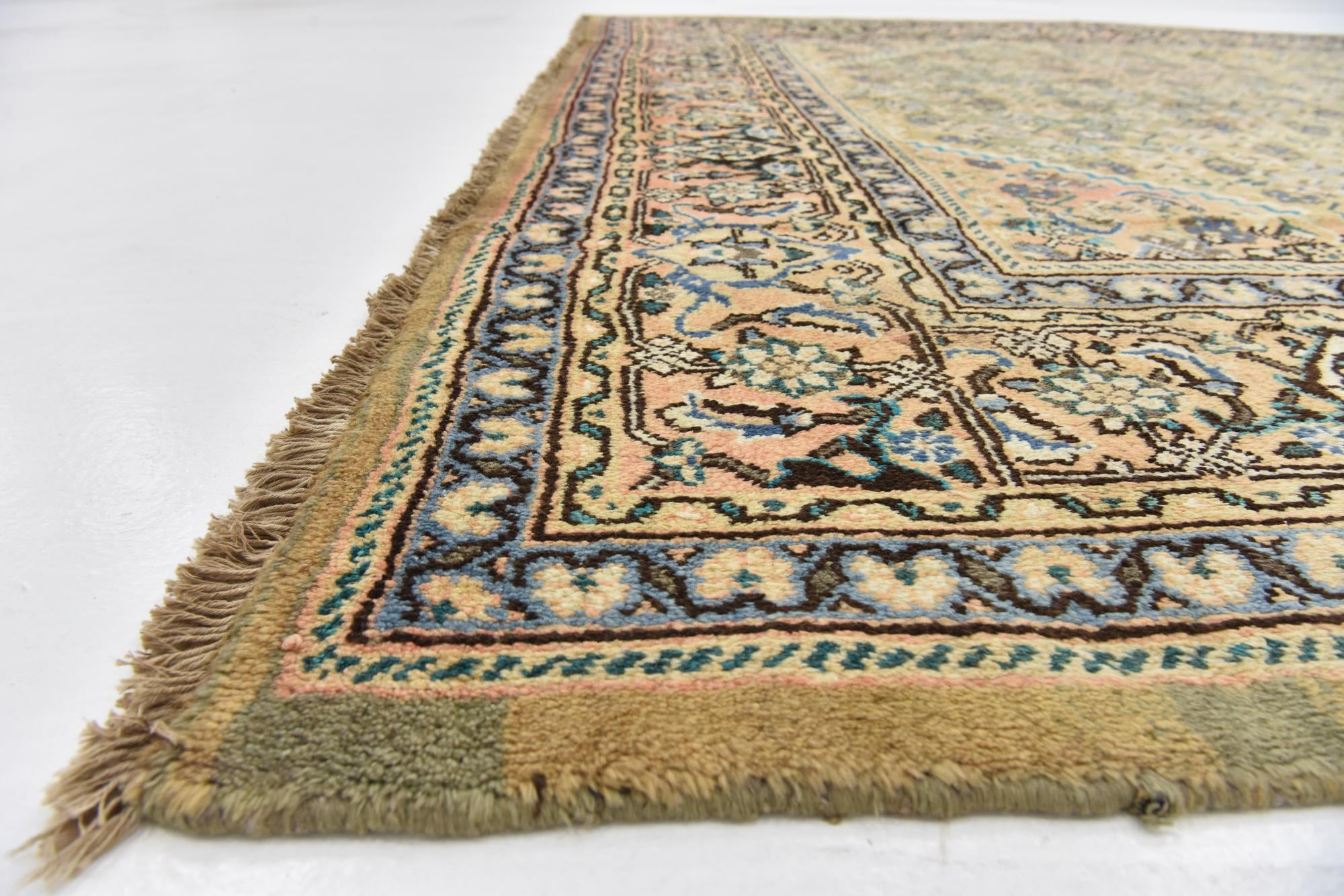9' 10 x 13' 4 Hand Knotted Farahan Persian Wool Rug
