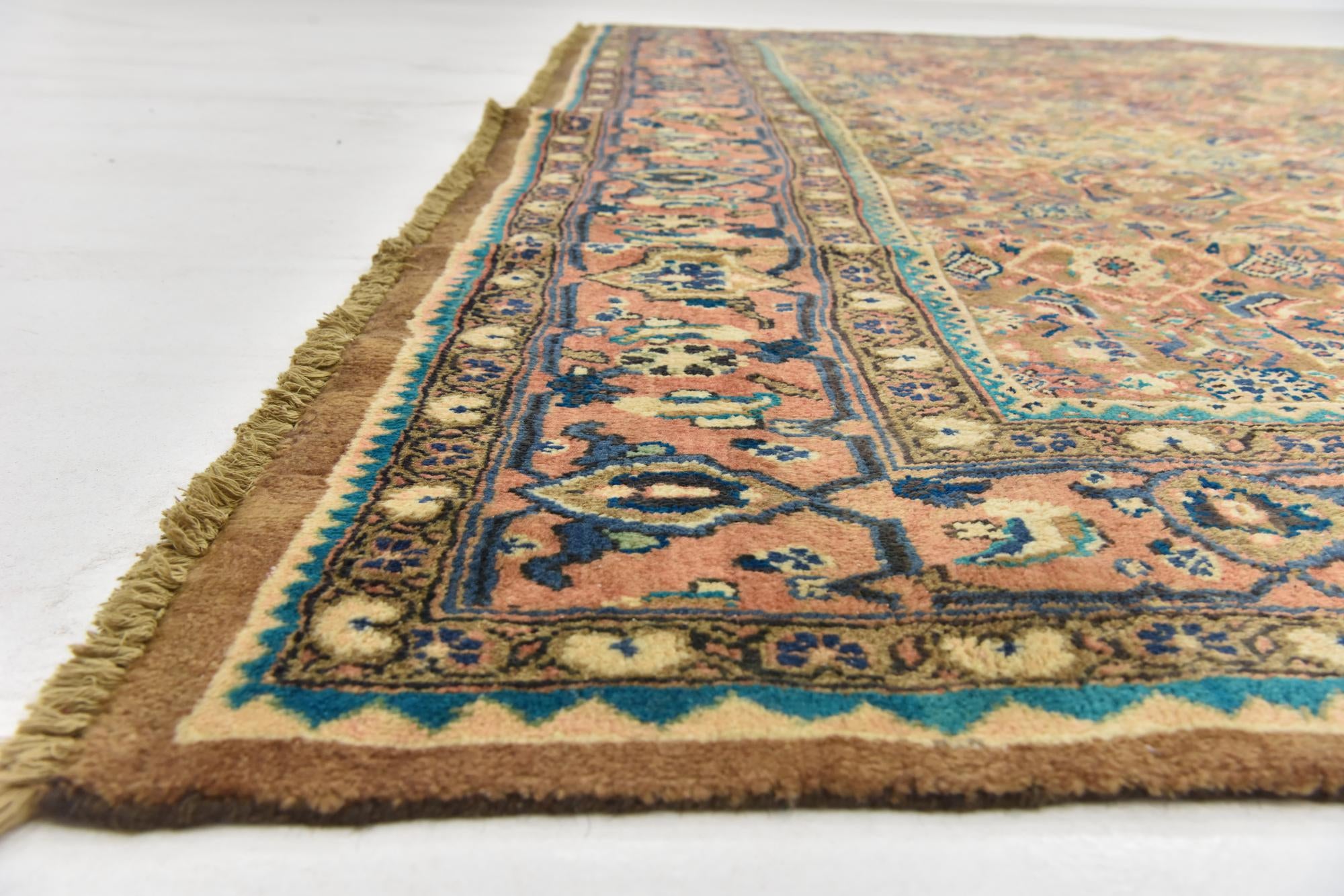 9' 10 x 12' 10 Hand Knotted Farahan Persian Wool Rug