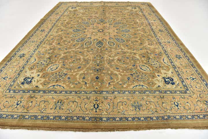 9' 9 x 13' 6 Hand Knotted Farahan Persian Wool Rug