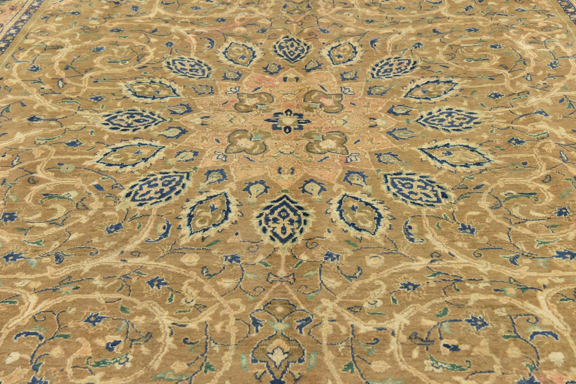 9' 9 x 13' 6 Hand Knotted Farahan Persian Wool Rug