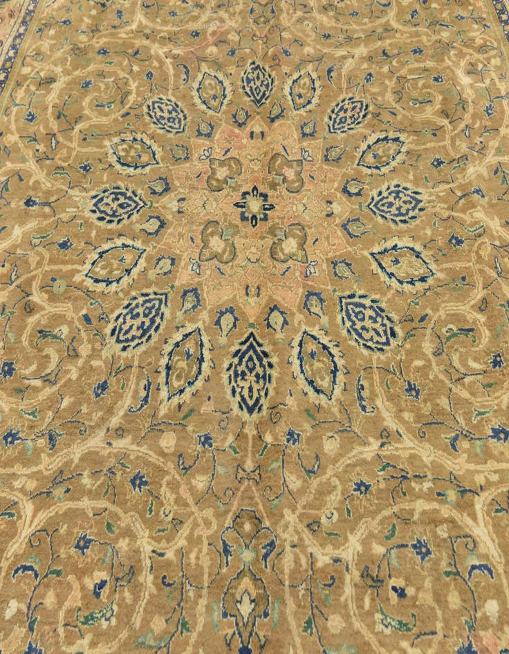 Detail image of 9' 9 x 13' 6 Hand Knotted Farahan Persian Wool Rug