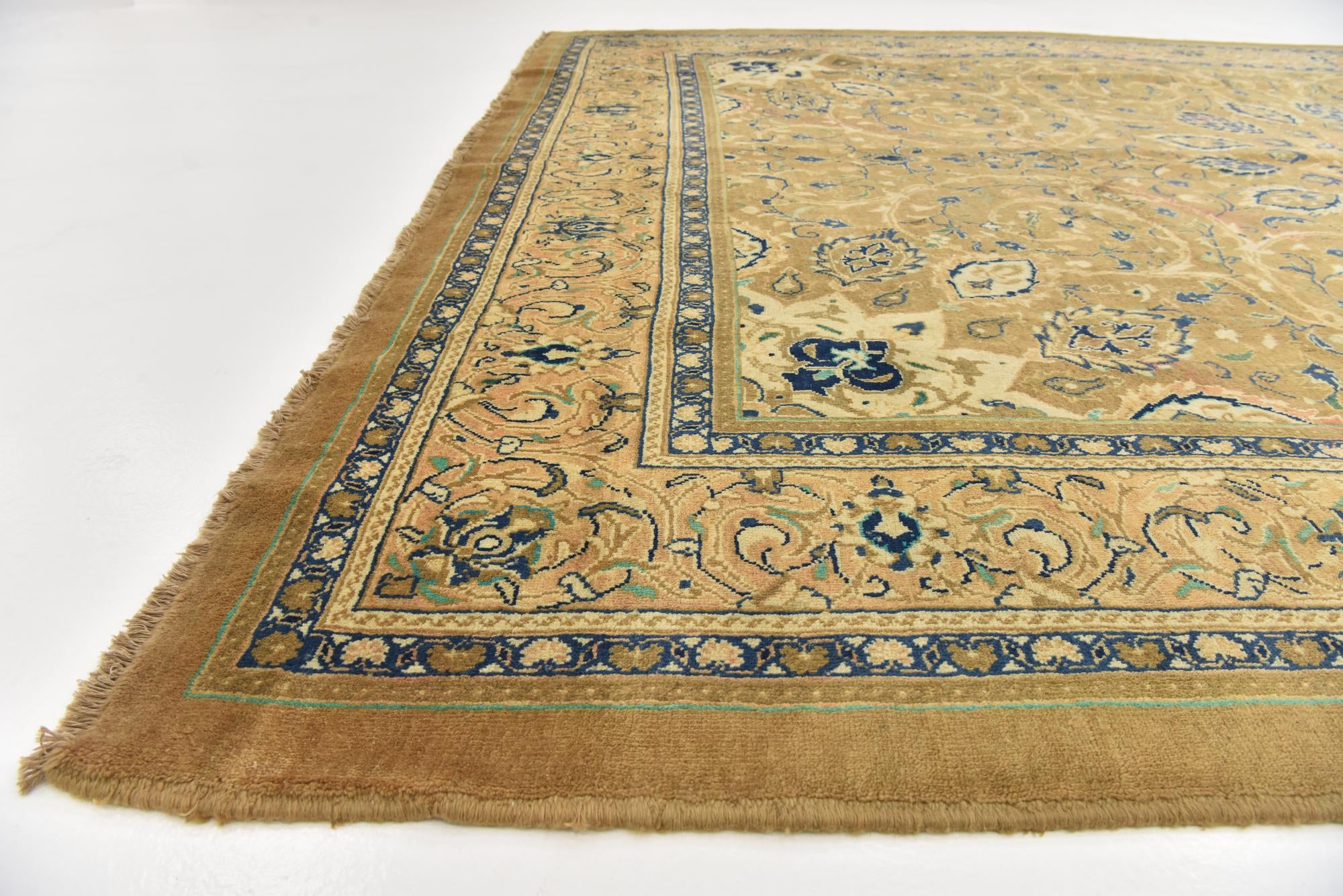 9' 9 x 13' 6 Hand Knotted Farahan Persian Wool Rug