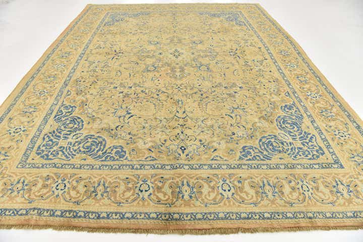 9' 8 x 12' 8 Hand Knotted Farahan Persian Wool Rug