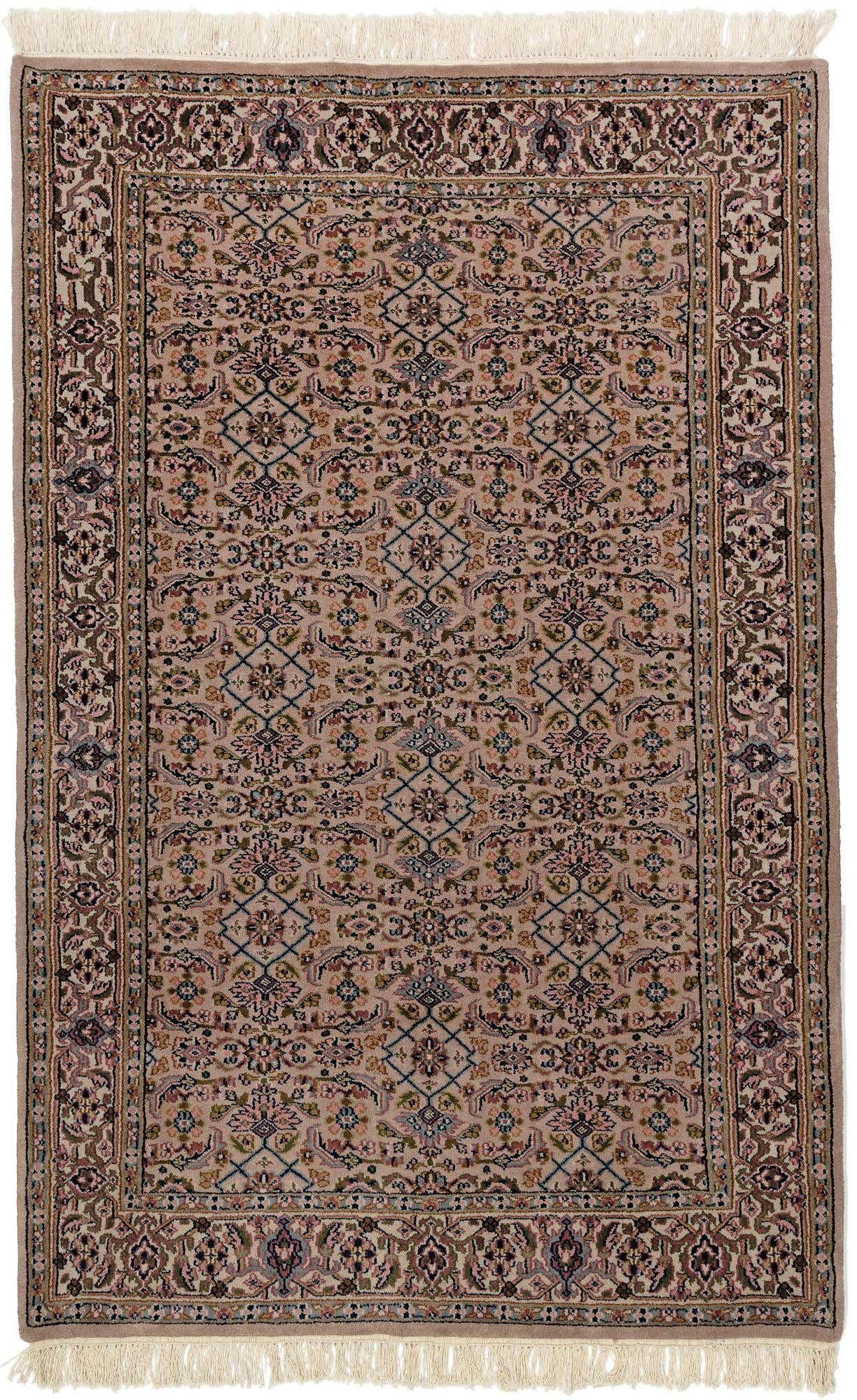 4' x 6' Hand Knotted Farahan Wool Rug