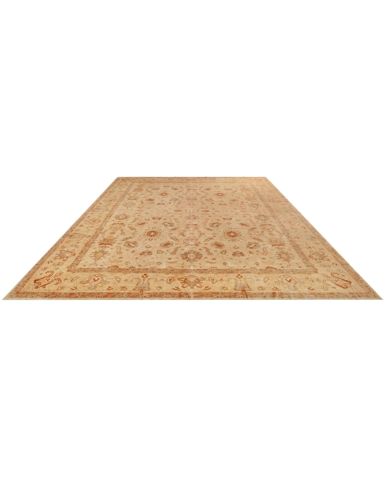 13' 9 x 17' 8 Hand Knotted Farahan Wool Rug