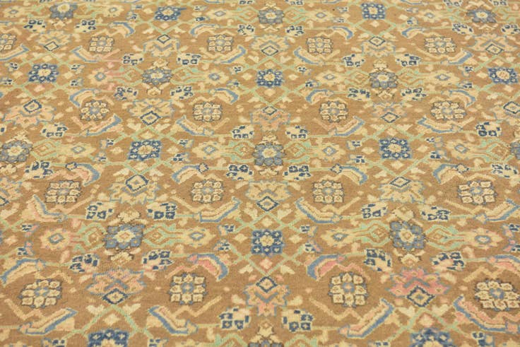 Detail image of 10' x 13' 2 Hand Knotted Farahan Persian Wool Rug