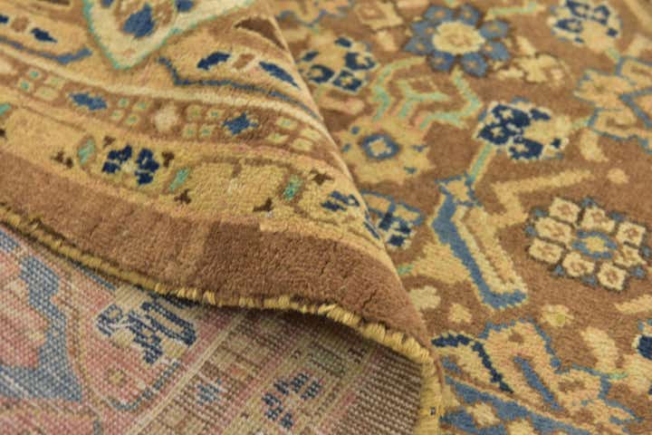 10' x 13' 2 Hand Knotted Farahan Persian Wool Rug