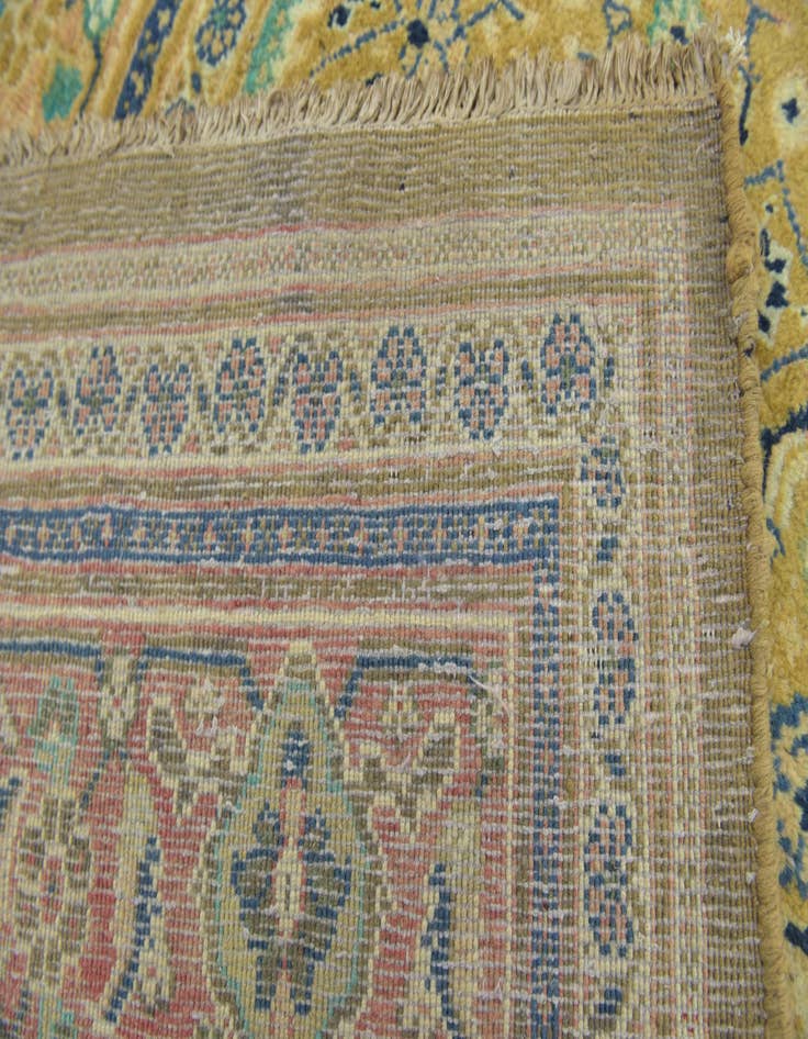 Detail image of 10' 5 x 13' 3  Hand Knotted Farahan Persian Wool Rug