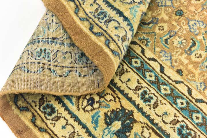 10' 4 x 13' 10 Hand Knotted Farahan Persian Wool Rug