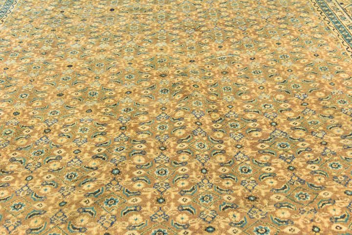 10' 4 x 13' 10 Hand Knotted Farahan Persian Wool Rug